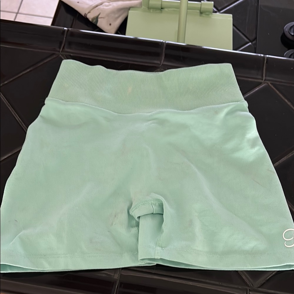 Bombshell Sportswear green Shorts with High Waist